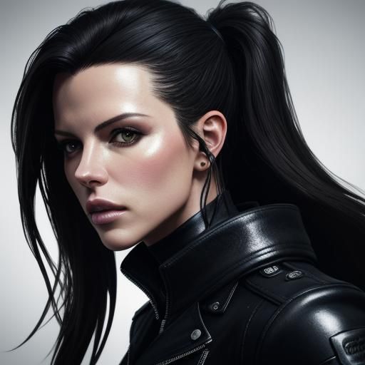 young girl, European, looks like Kate Beckinsale, tall, slim...