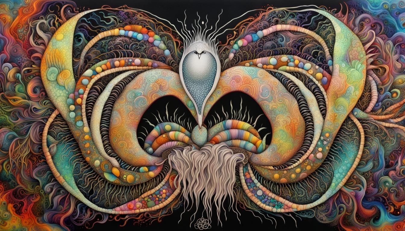 Echidna Dream in Graffiti Art Style