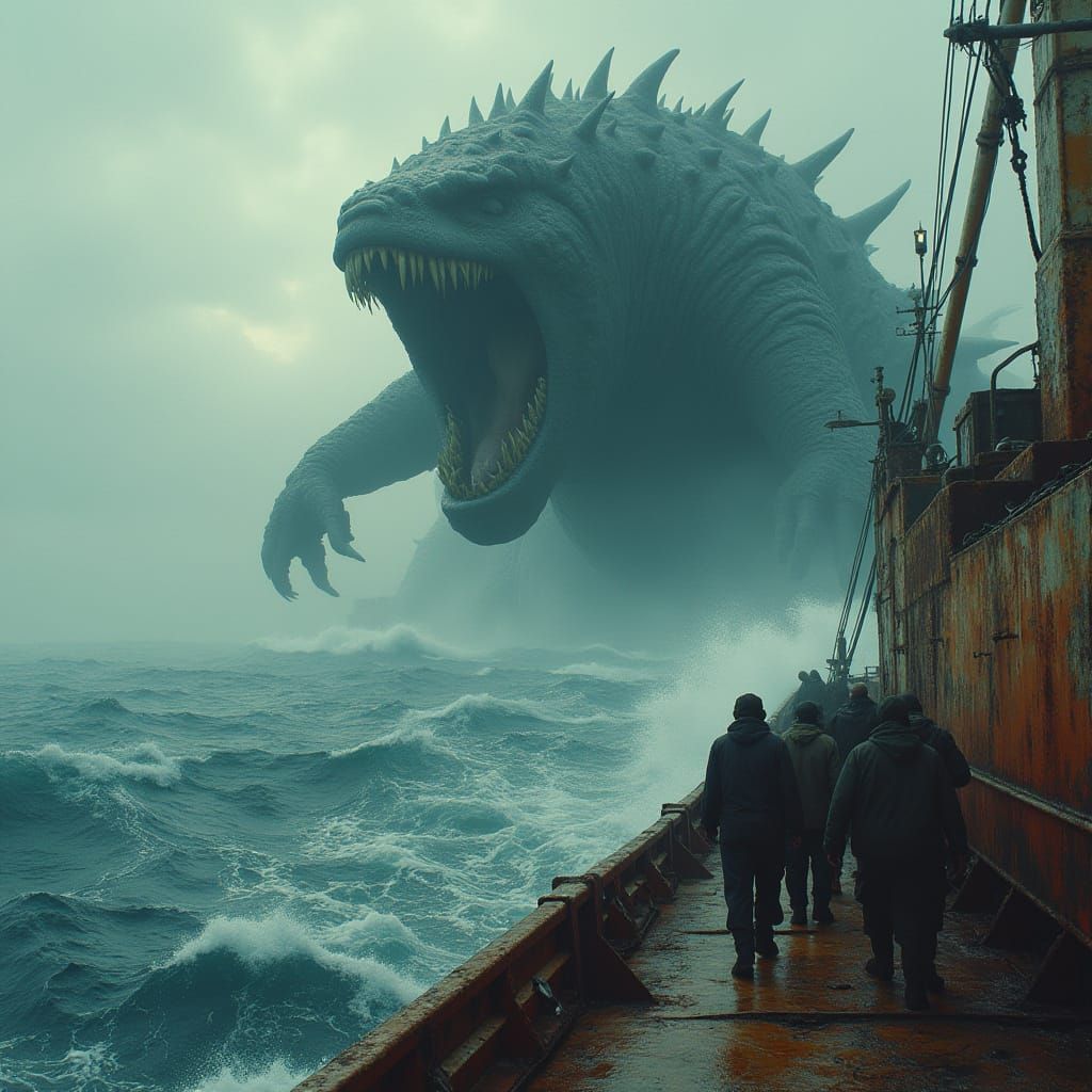 Cloverfield Monster Emerges: Hyper-Realistic Ocean Horror