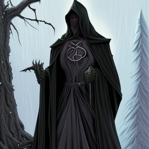 High Gothic Nazgul in Angmar Comic Art