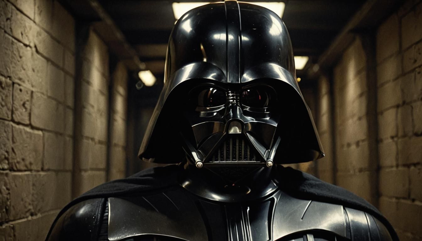 James Earl Jones as Darth Vader: Cinematic Portrait