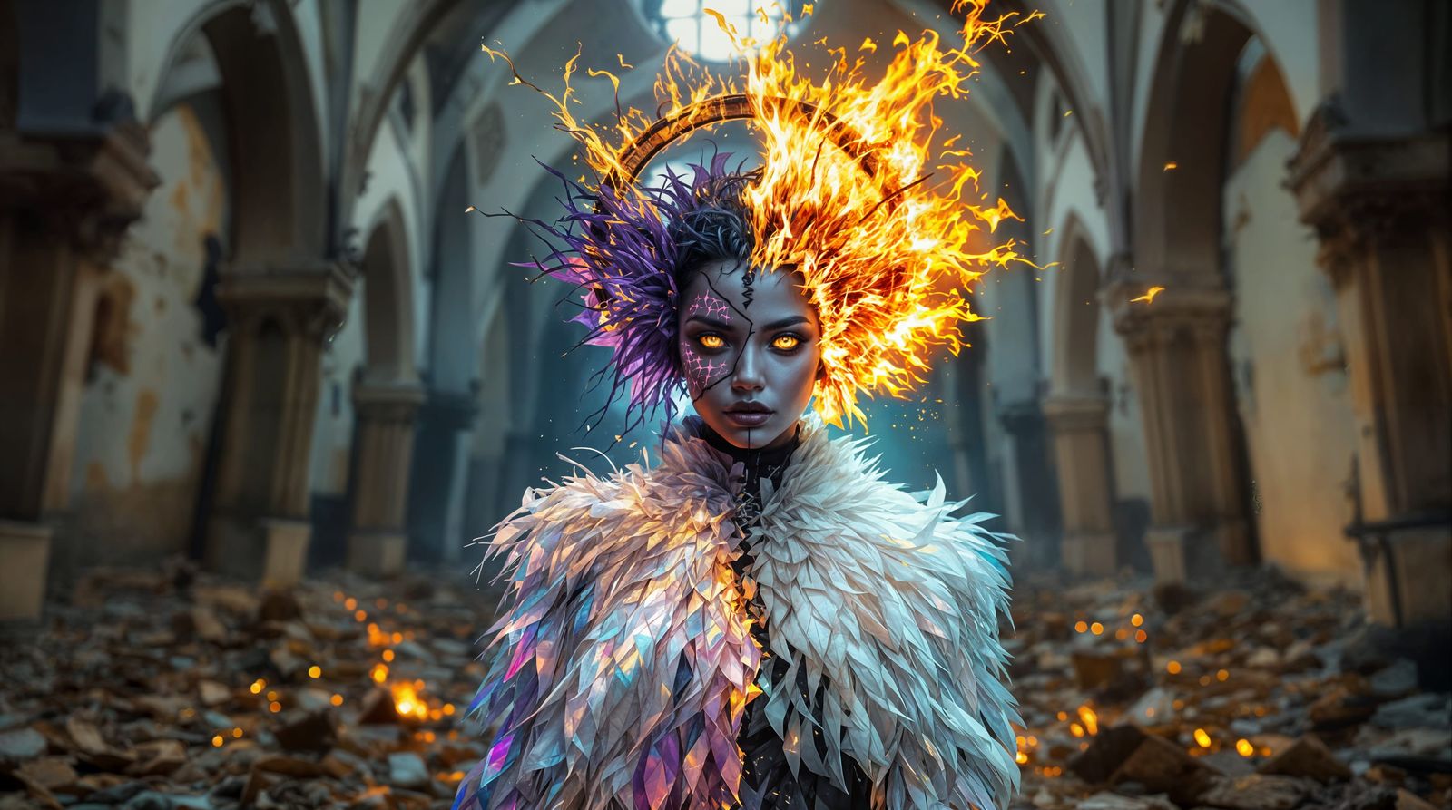 Transcultural Odyssey in Ruins of Faith