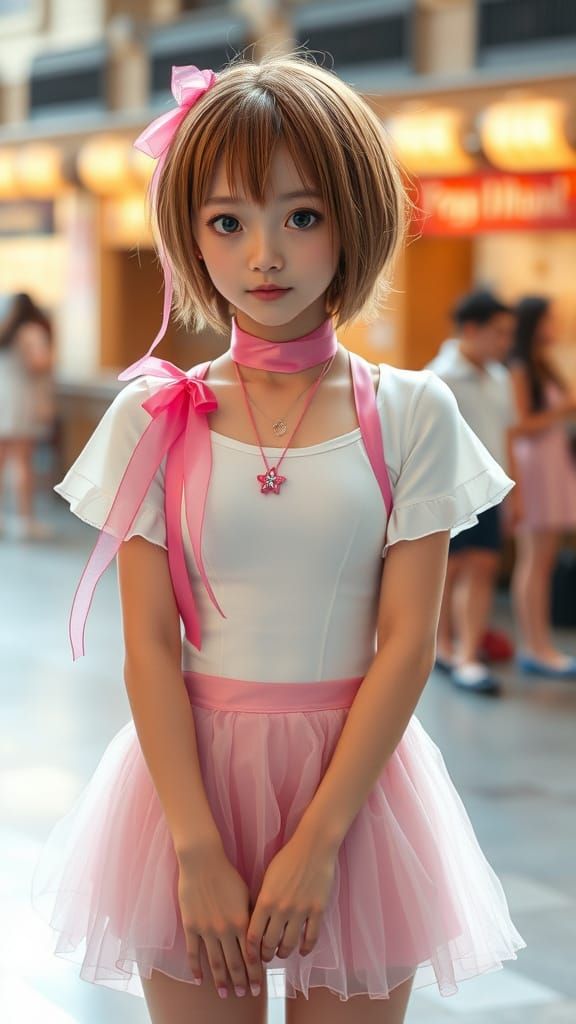 Shirai Hinako as Reflector: Cinematic Ballerina Style