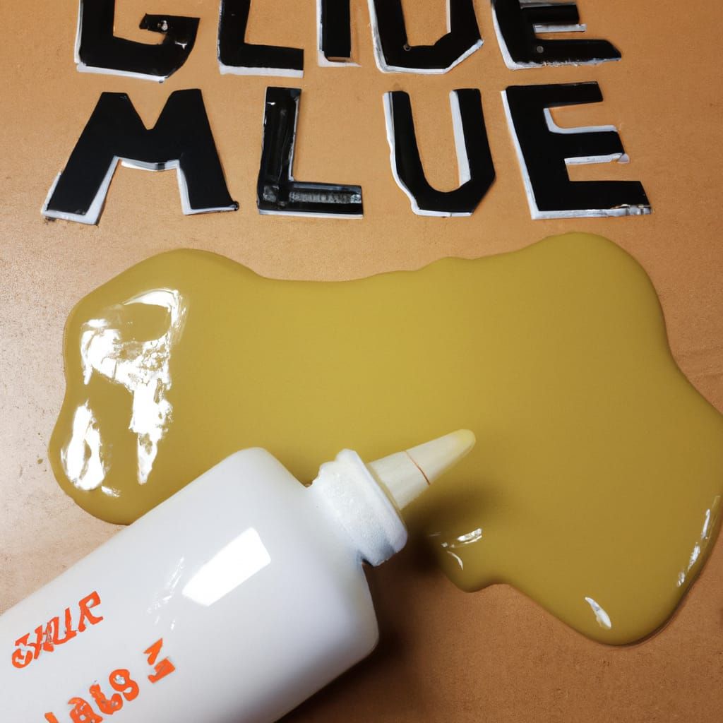 AI Image: Mad About Glue Concept