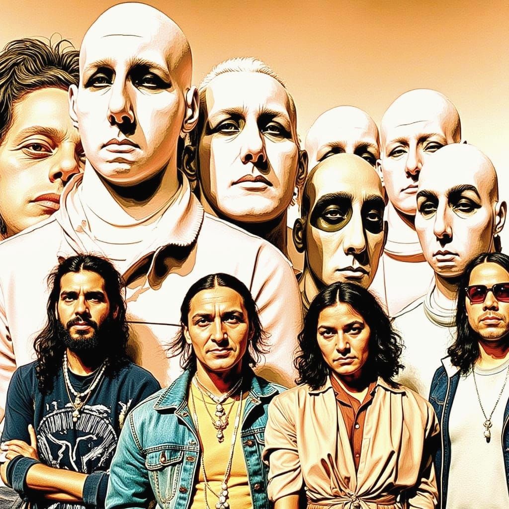 Gothic Oil Paintings of Lora Guardians