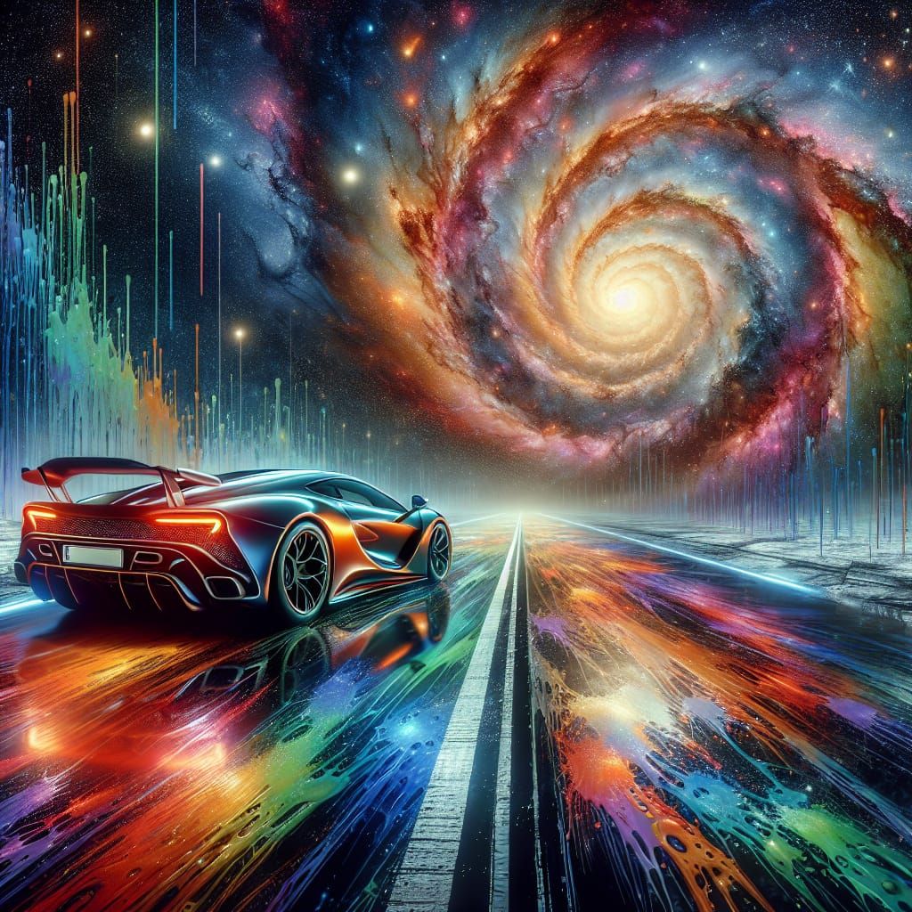 Never ending road