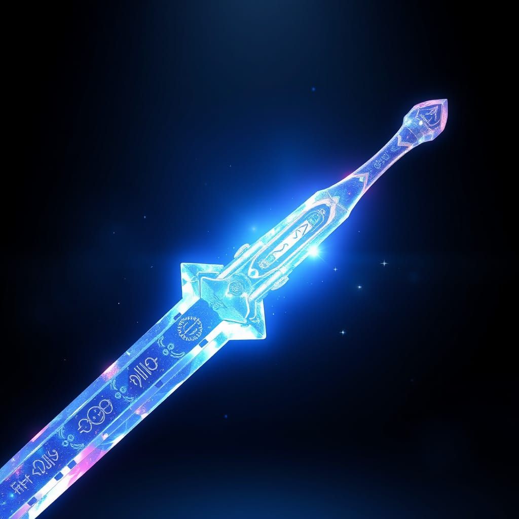 Sword of Radiant Energy in Ethereal Glow