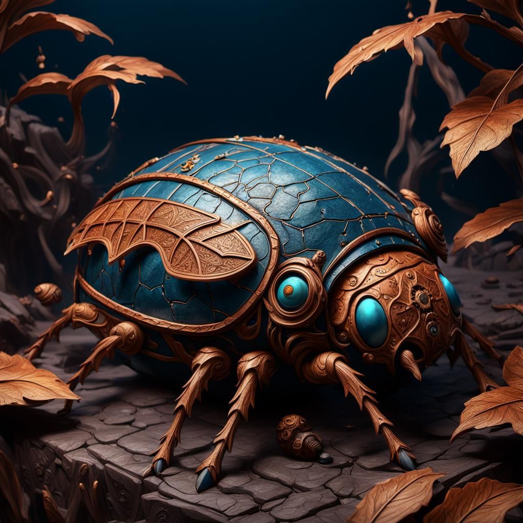 Fantastical Matte Painting in Deep Color