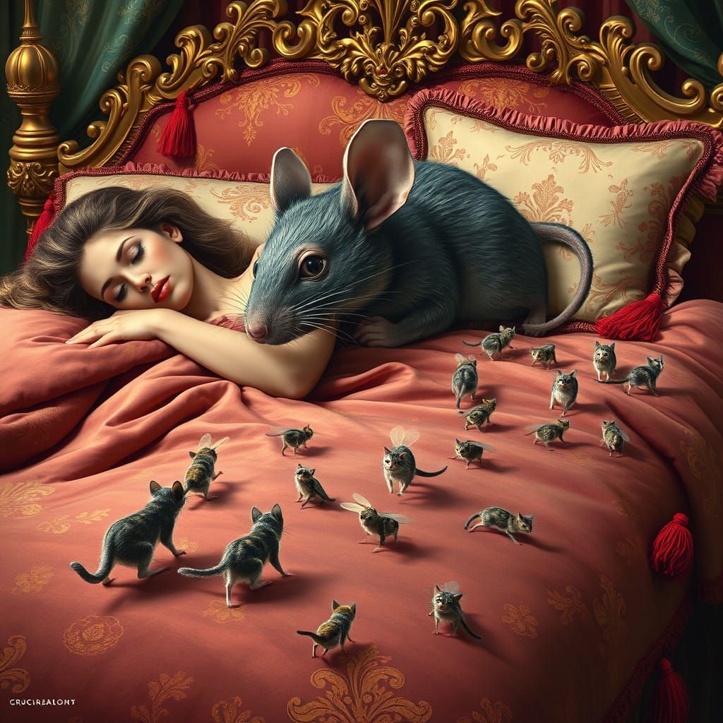 Dreamlike Chaos Amongst Velvet Luxury