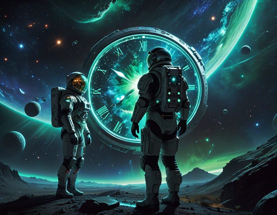 Astronauts Celebrate New Year's Eve in Cosmic Harmony