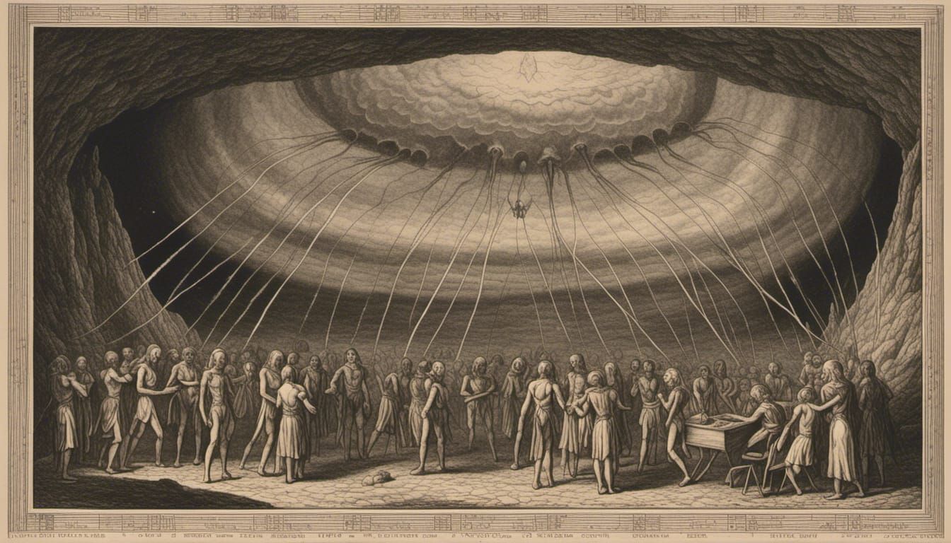 Alien Bank at the Center of the Earth