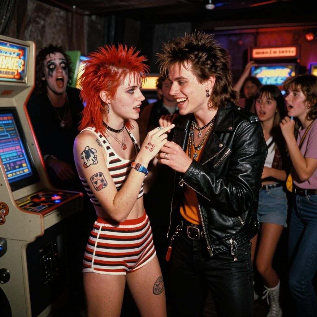 80s Castle Rave: Punk Couple Caught Stealing