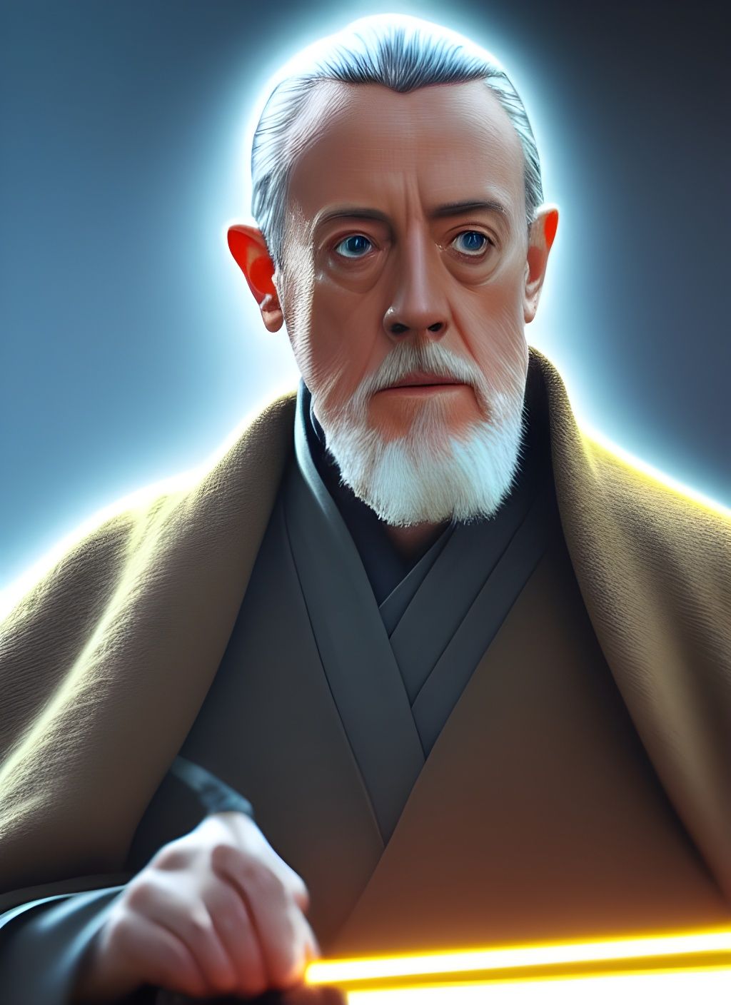 Alec Guiness as Obi-Wan Kenobi
