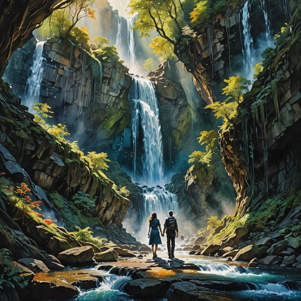 "I get to shower first" "no no no where's you manners ladies...