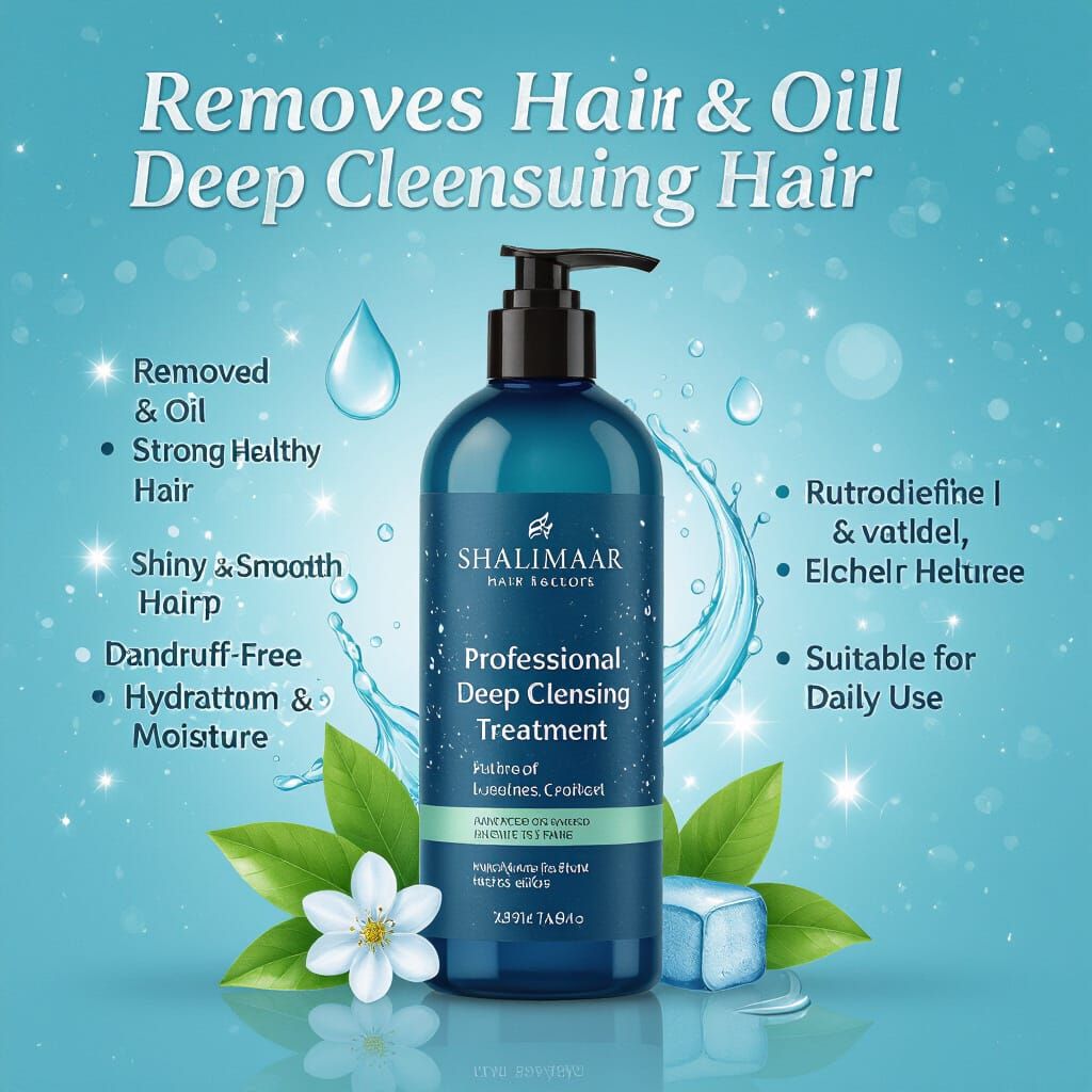 Shalimaar Deep Cleansing Hair Treatment Graphic