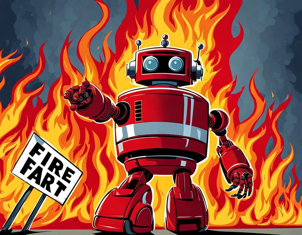 Ooooh I didn't tell the AI to do this but it has made me lau...