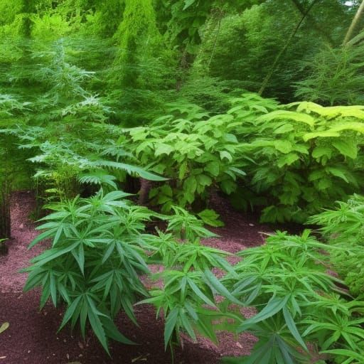 Secret Cannabis Garden Image