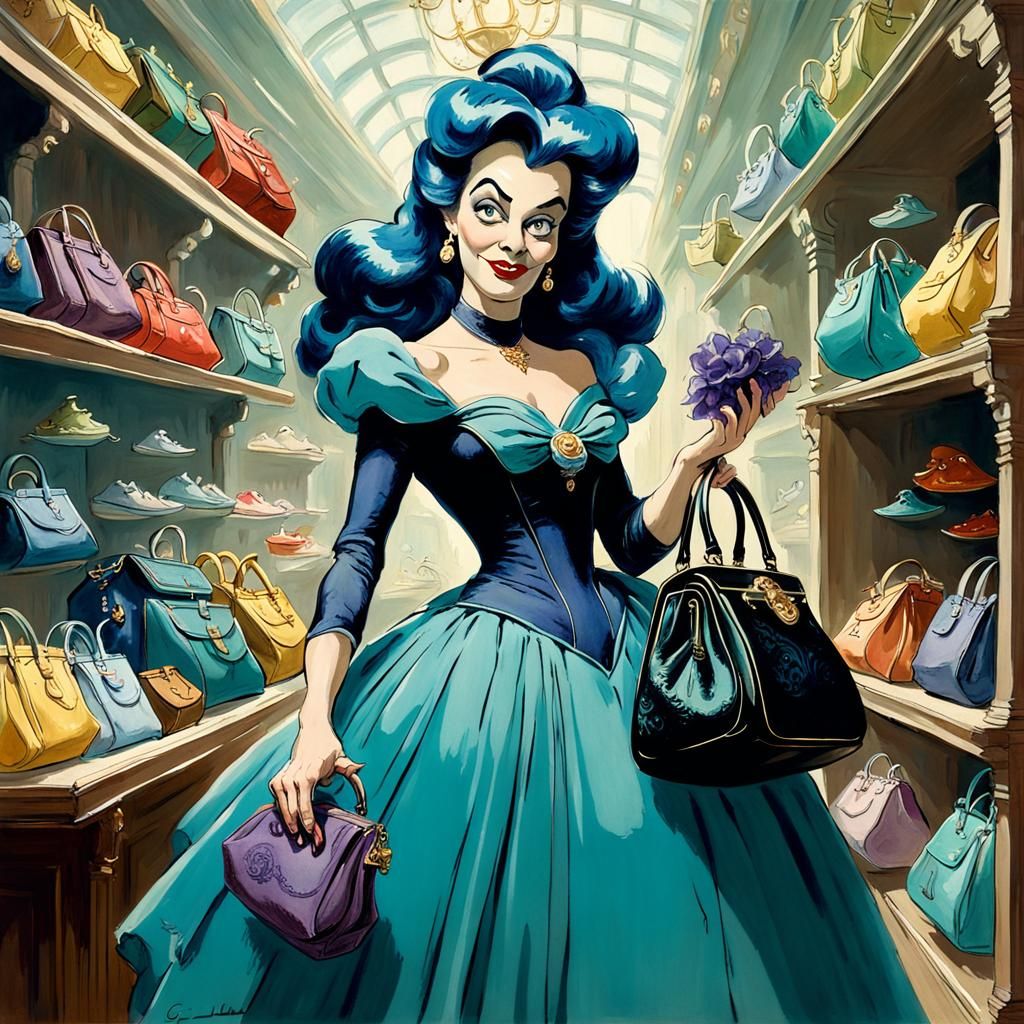 Ursula the sea witch from Little Mermaid