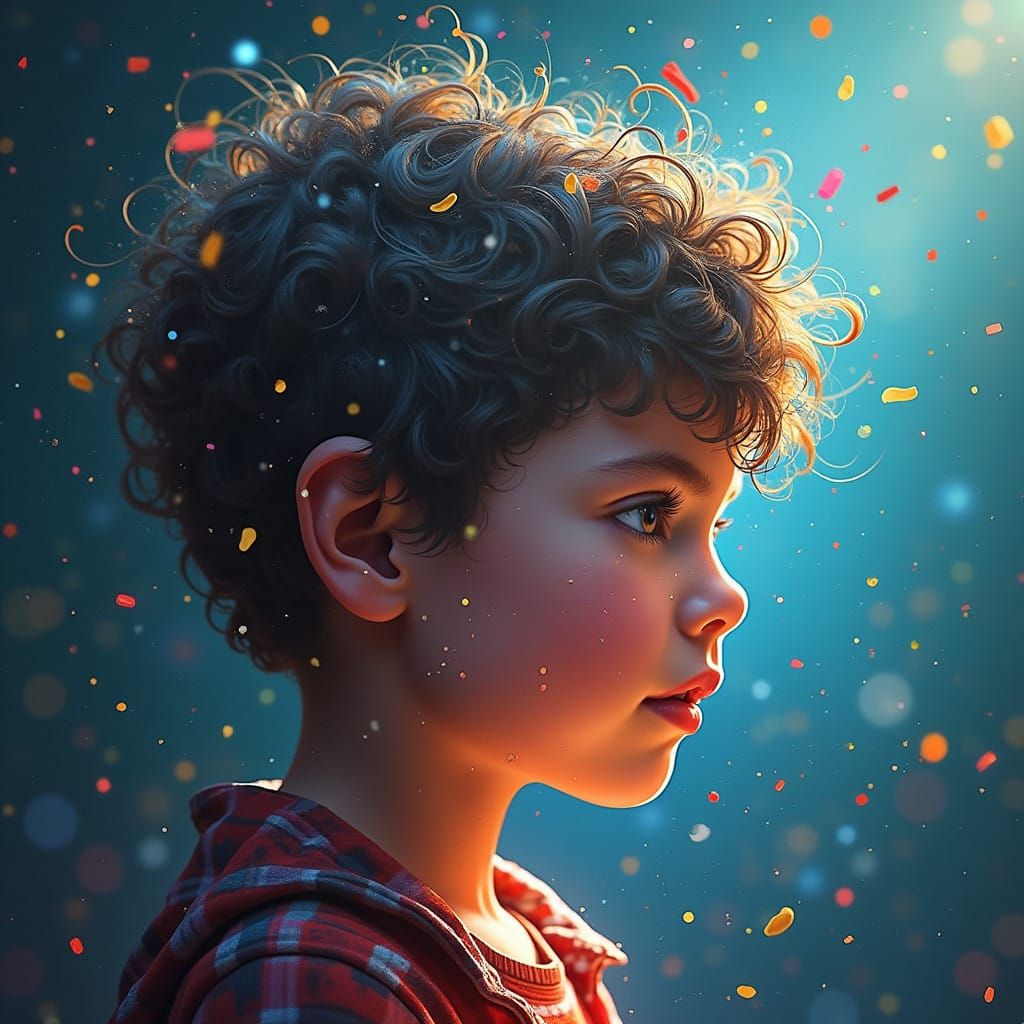 Hyperrealistic iPad Head Portraits in Vibrant Colors