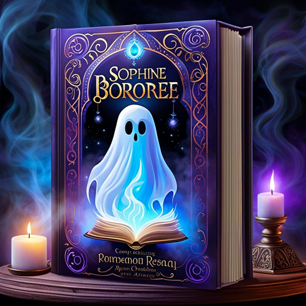 Cute Ghost by Sophine Bororee