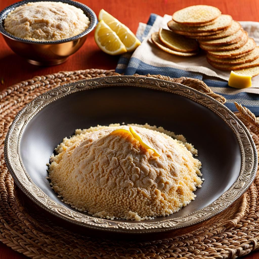 Flatbread Feast with Wine and Roast Lamb