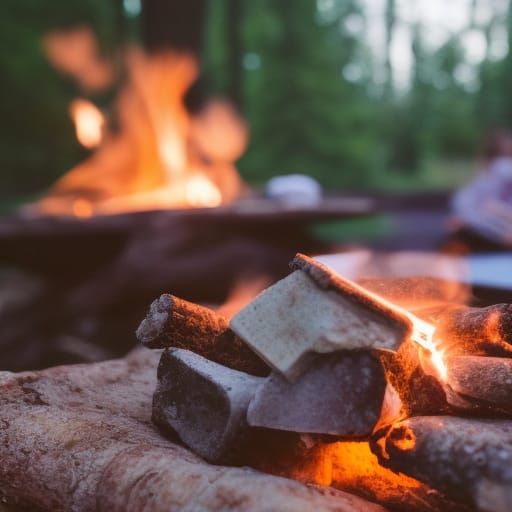 Campfire Smores Under the Stars: Professional Photography