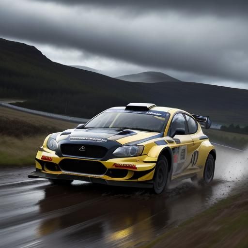 Fort augustus rally car