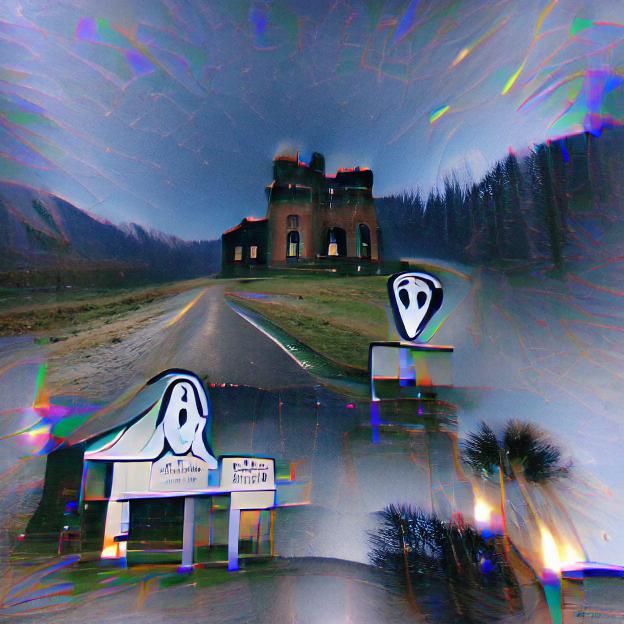 Drove Through Ghosts: An AI Interpretation