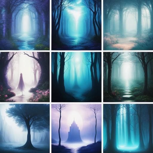 Dreamy Moodboard Filled with Surreal Imagery