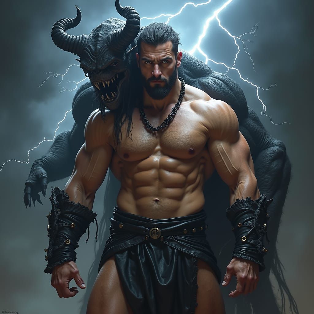 Fantasy Warlock Portrait in Artgerm Style