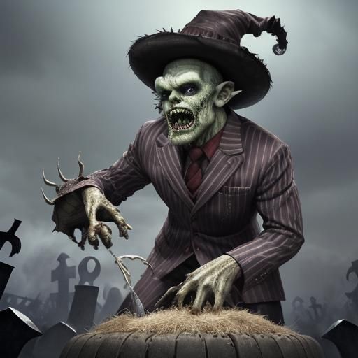 Monster Mash Graveyard Halloween Celebration