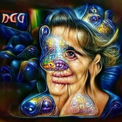 AI Deep Dream: Surreal Paul Rudd Portrait