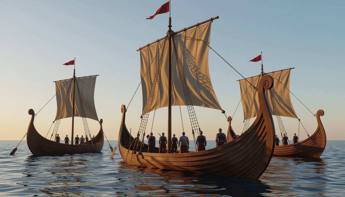 Viking Longships: Realistic Vessels of the North Sea