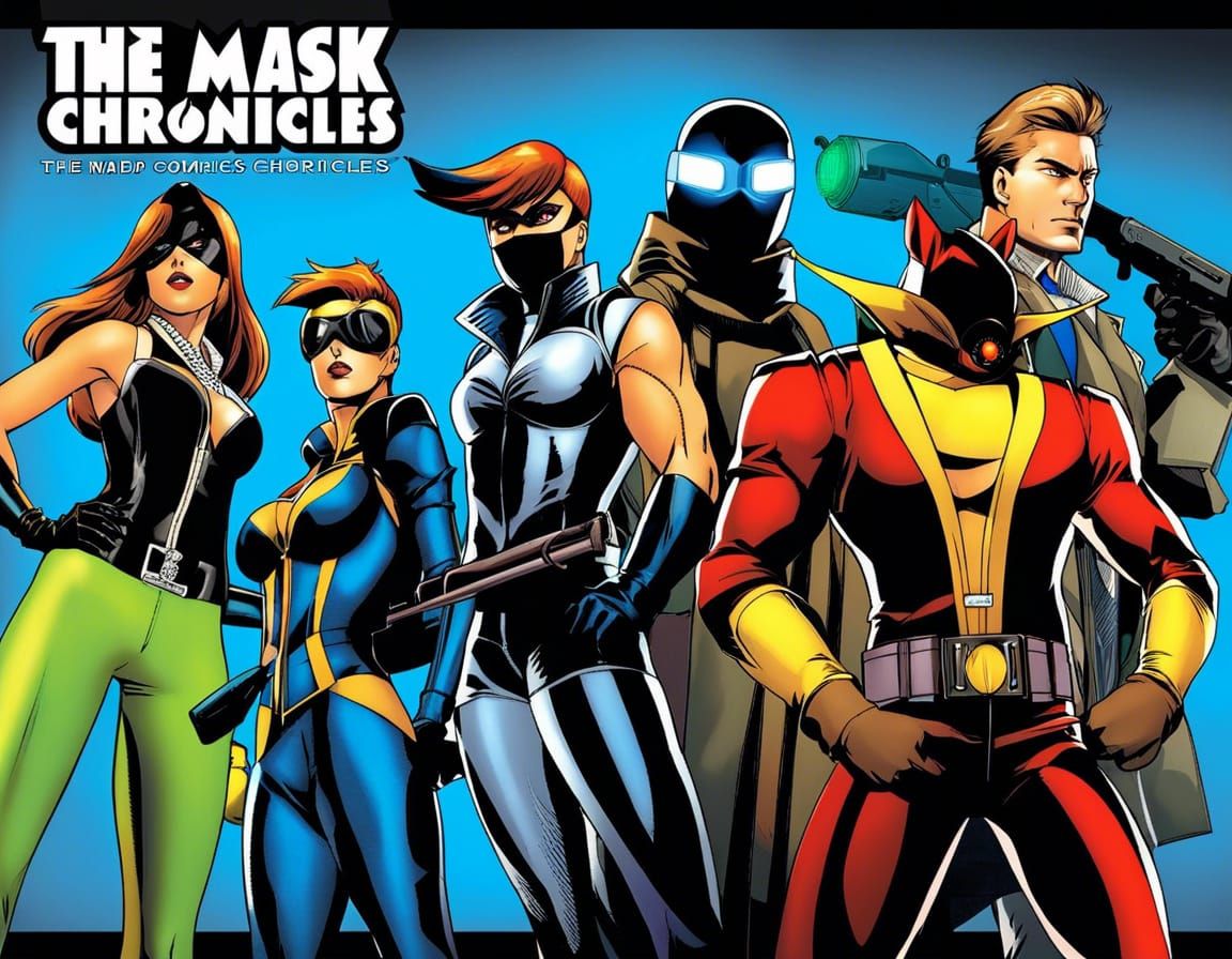 Animal-Based Cybernetic Battle Armor: Comic Book Style