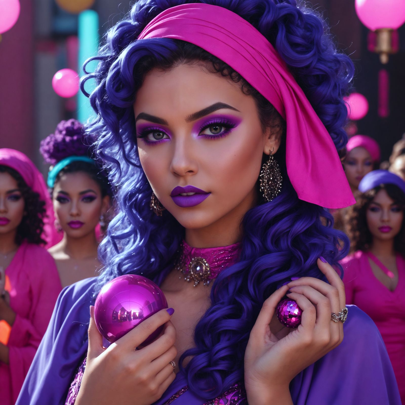 A gorgeous  face,, beautiful  curvy caucasian  godess with l...