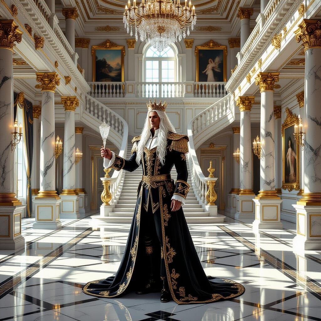 Majestic Castle Ballroom Blending Old Money and Modern Desig...