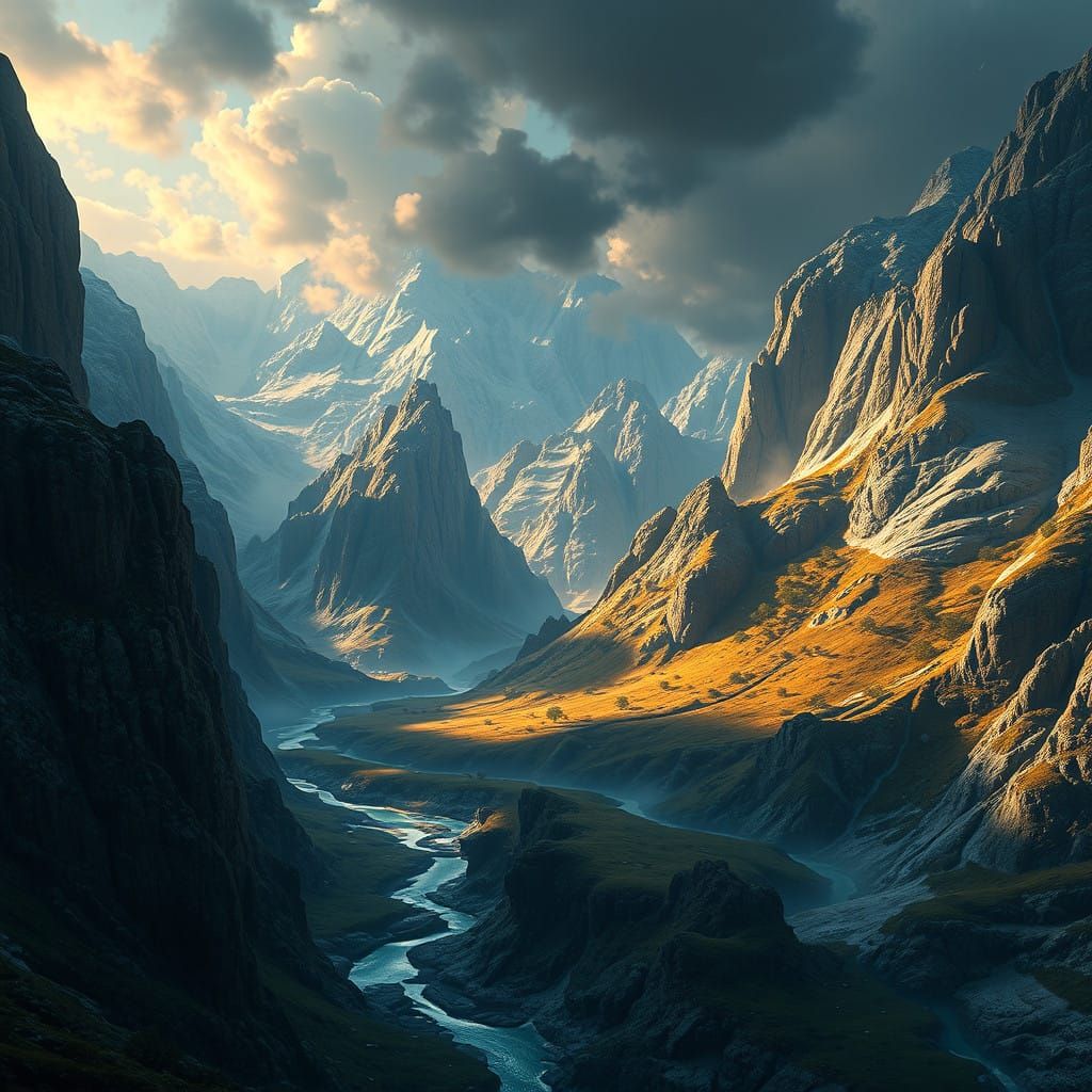 Fantastical Valley in Glorious Color
