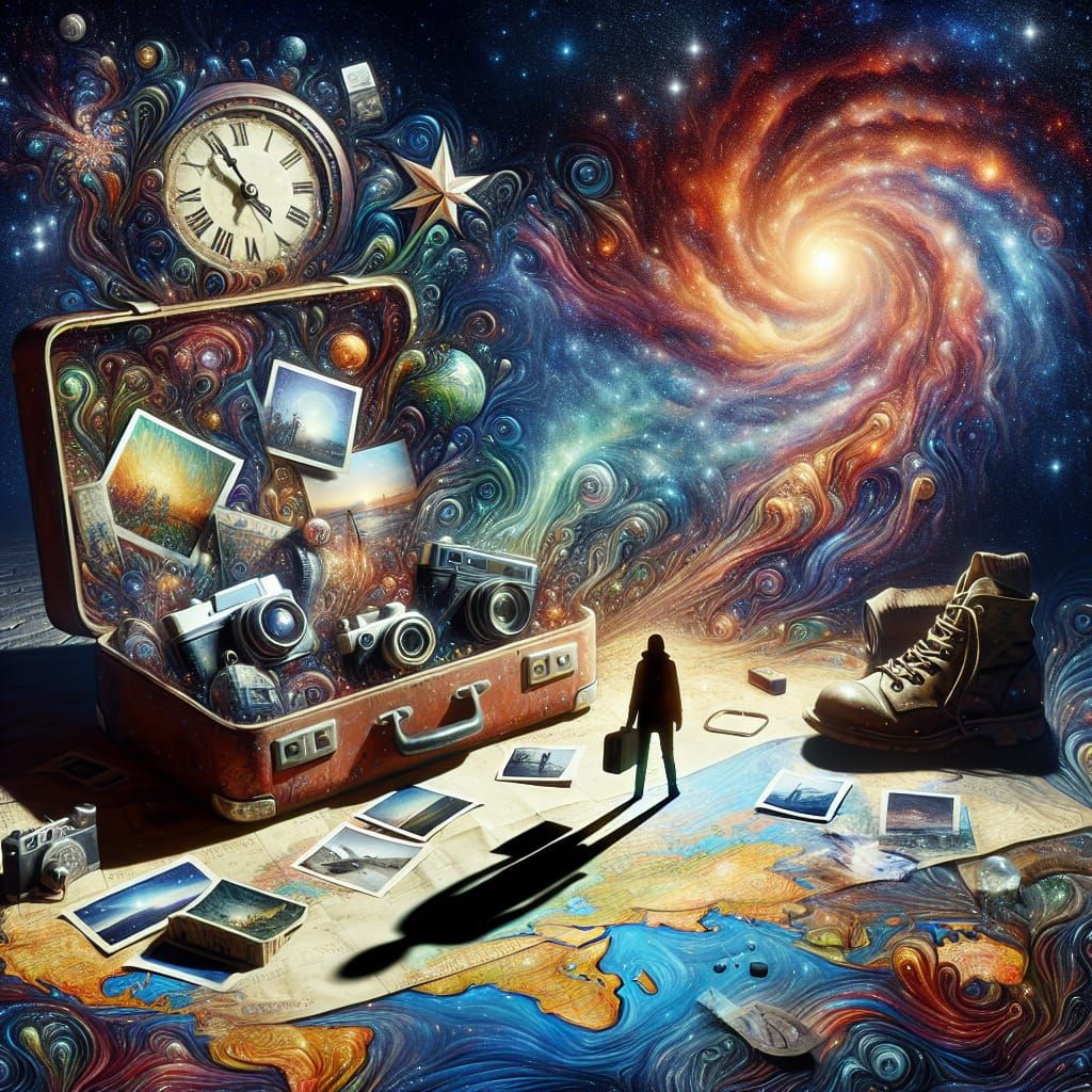 Collect Moments: Suitcase of Travel Memories