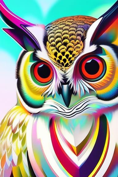 Stylized Kikiyaon ❄️🦉