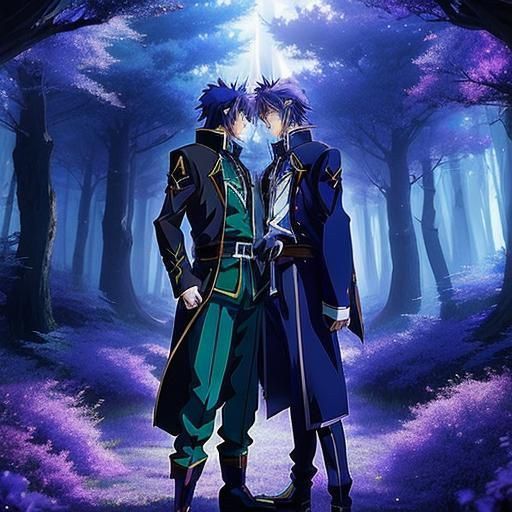 Anime Lovers in Mysterious Magical Forest