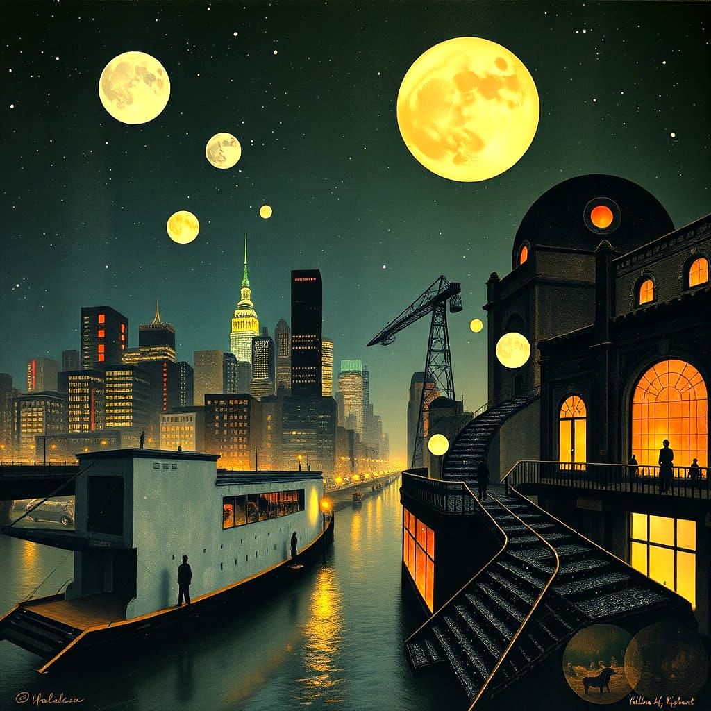 🏆ANIMATRONICS REFLEXION CLAUDE MONET strength and energy vi...