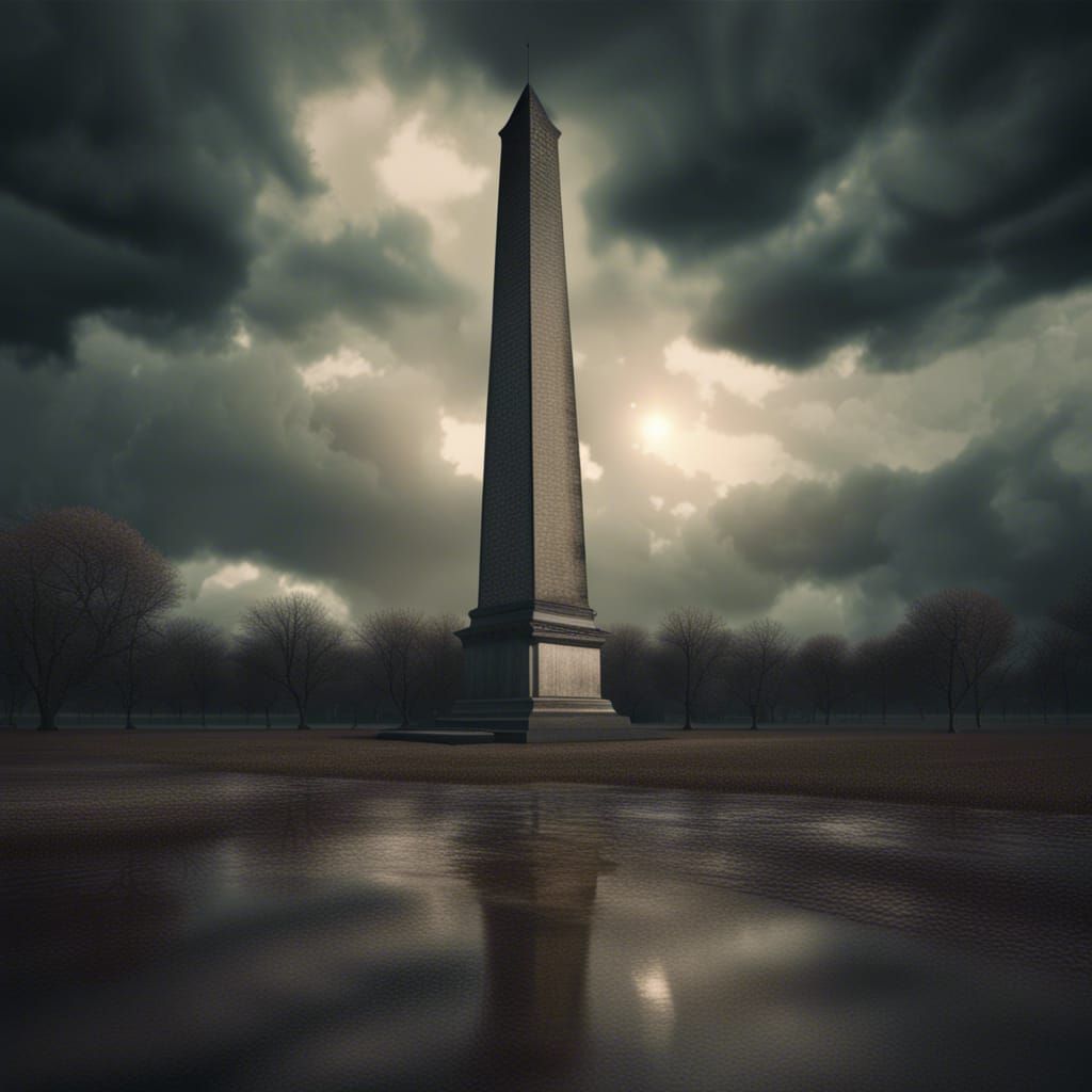 Post-Apocalyptic Washington Monument in Unreal Engine 5