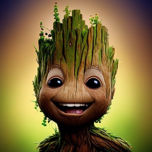 Whimsical Moss Burger in Magical Happy Meal