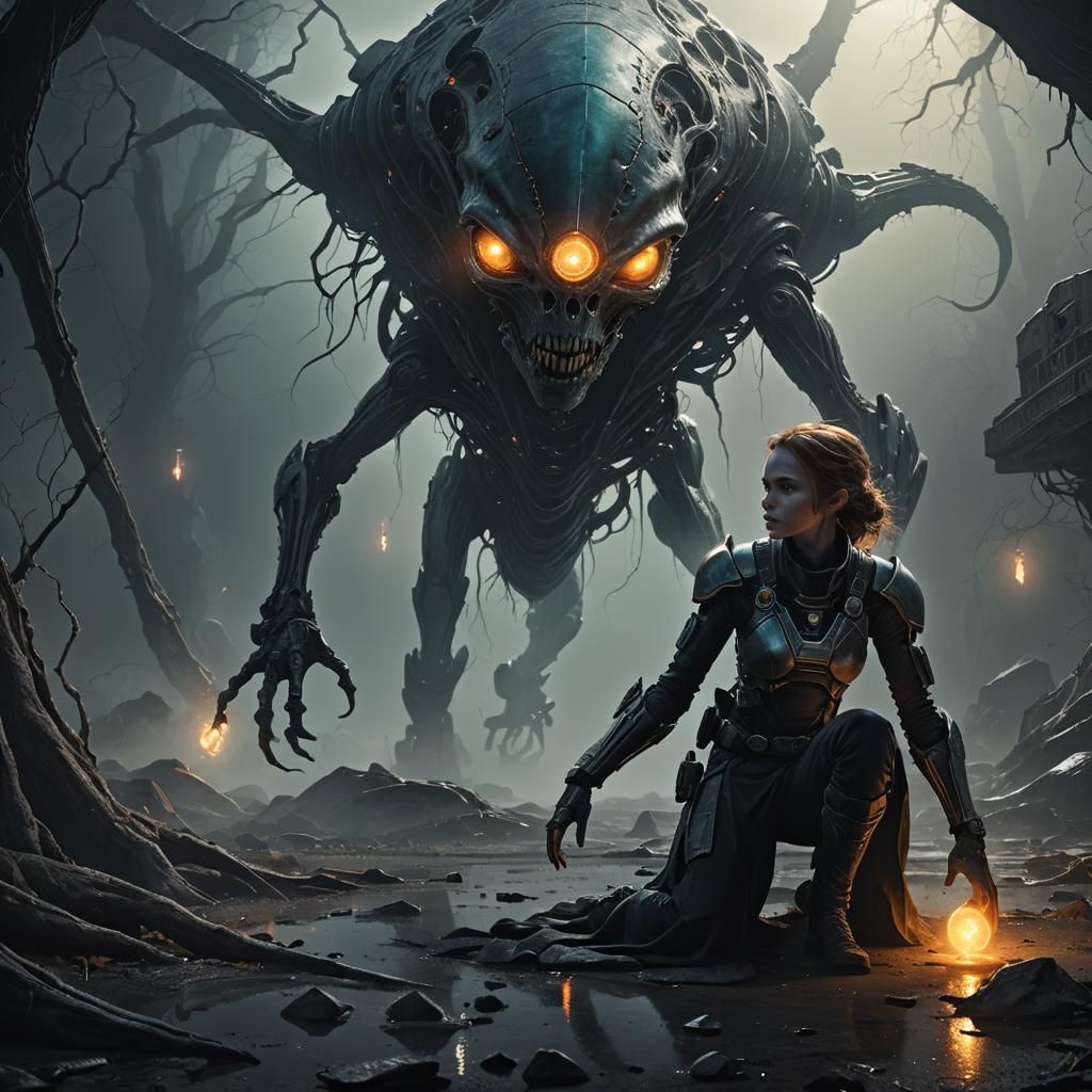 Danligur, Eva, Emerges in Surreal Fantasy Art