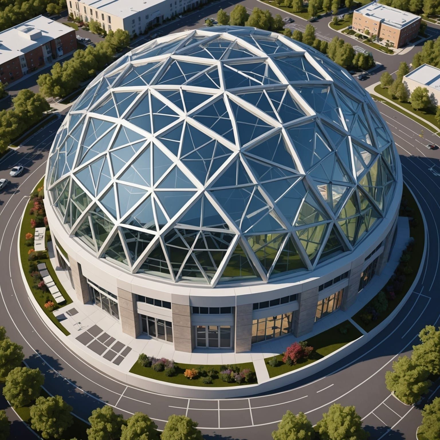 Geodesic Dome Hospital: Modern Architectural Blueprints