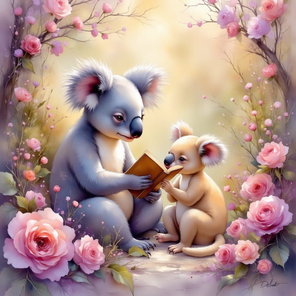 Koala story time