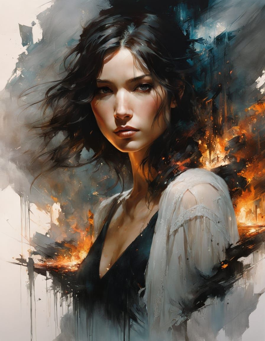 Through fires and ashes