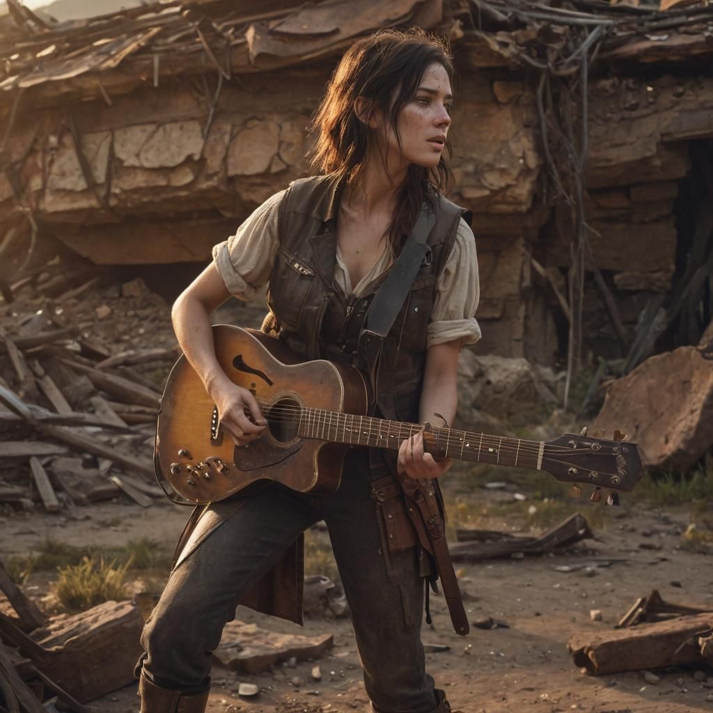 Warmth of a Settler's Evening in a Post-Apocalyptic Wastelan...