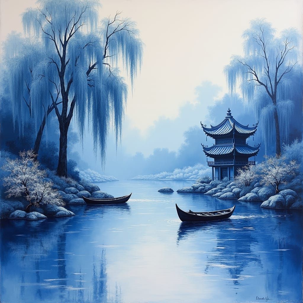 Monochromatic landscape
