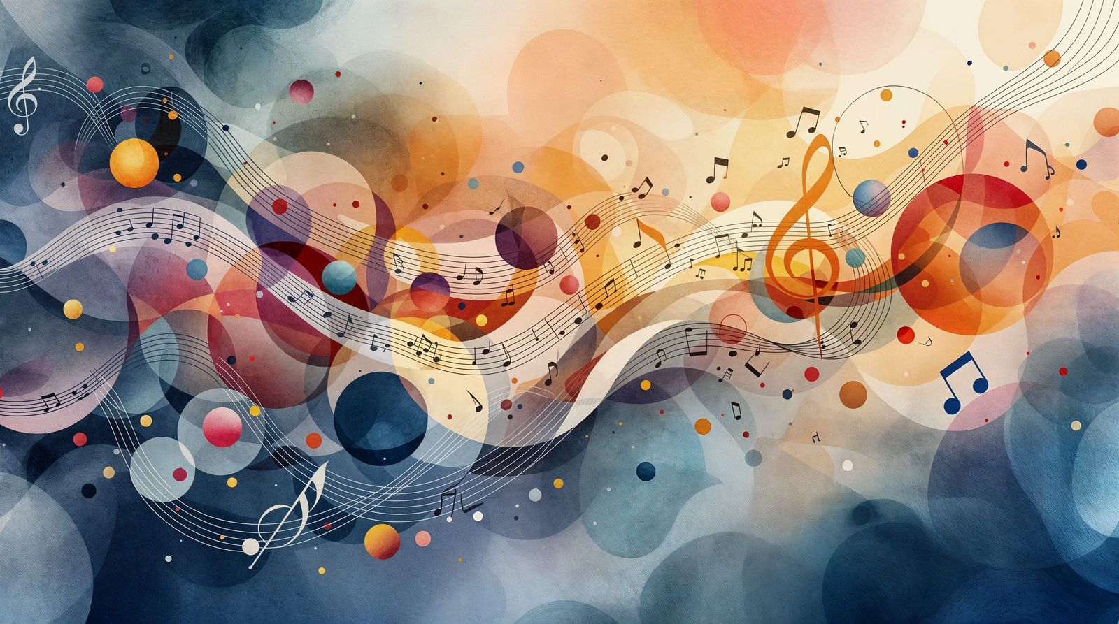 Vibrant Musical Creativity in Gouache and Watercolor